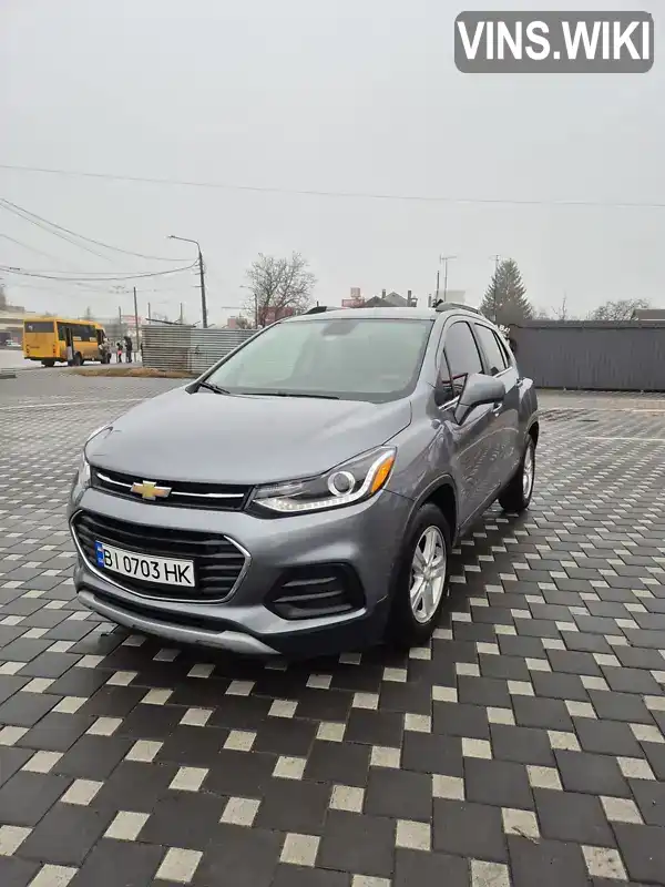 Внедорожник / Кроссовер Chevrolet Trax 2020 1.36 л. Автомат обл. Полтавская, Полтава - Фото 1/14