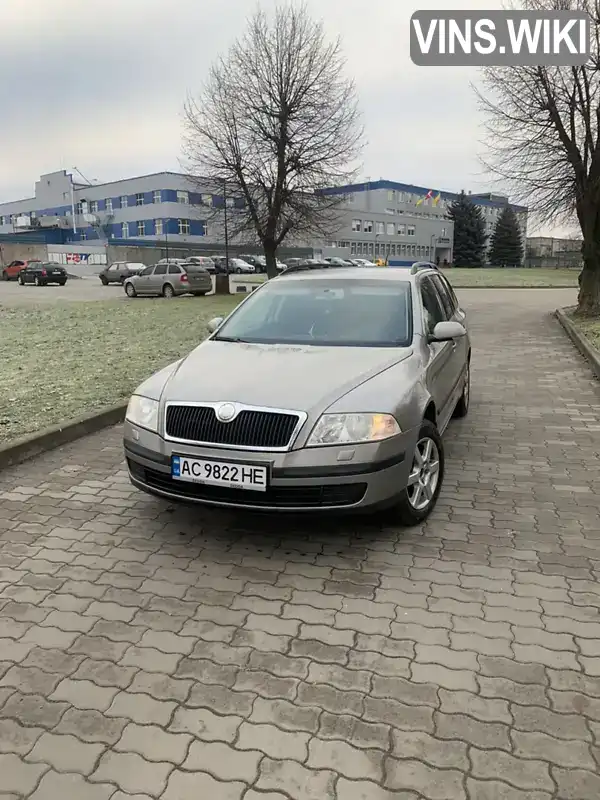 Універсал Skoda Octavia 2007 1.6 л. Ручна / Механіка обл. Волинська, Іваничі - Фото 1/16