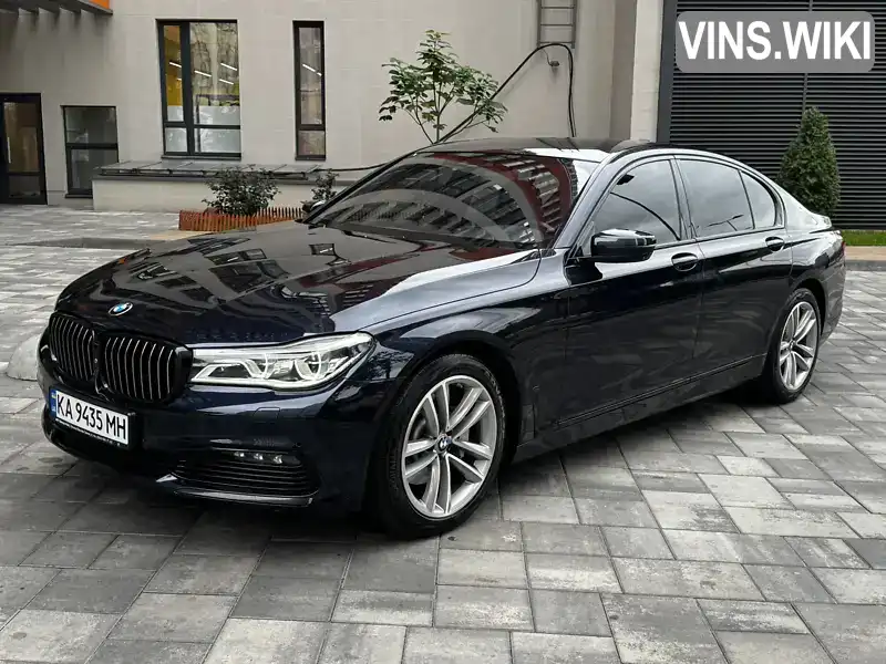 Седан BMW 7 Series 2016 3 л. Автомат обл. Київська, Київ - Фото 1/21