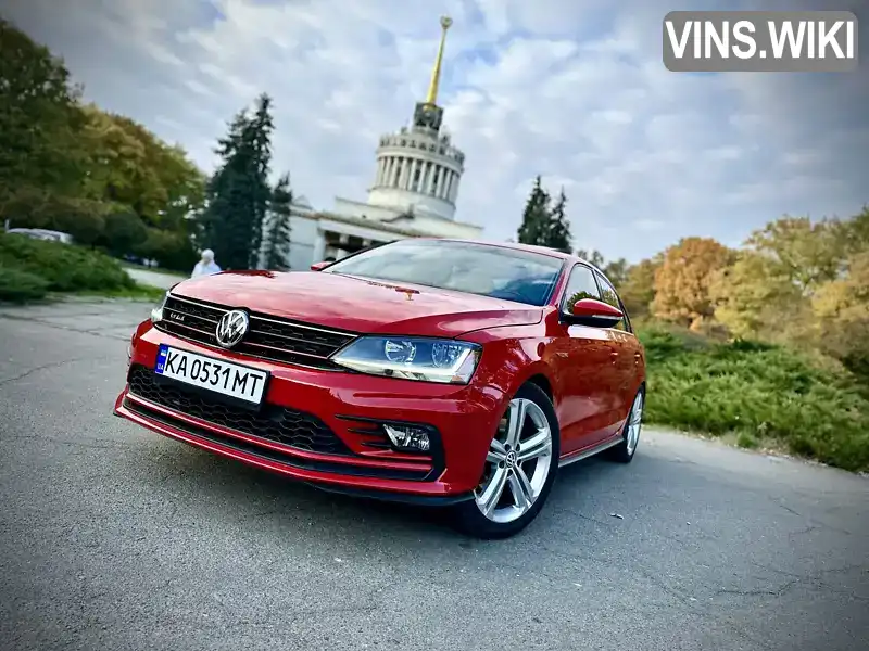 Седан Volkswagen Jetta 2017 2 л. Автомат обл. Київська, Київ - Фото 1/21