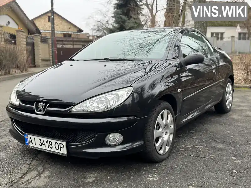 Кабріолет Peugeot 206 2006 1.6 л. Ручна / Механіка обл. Київська, Київ - Фото 1/21