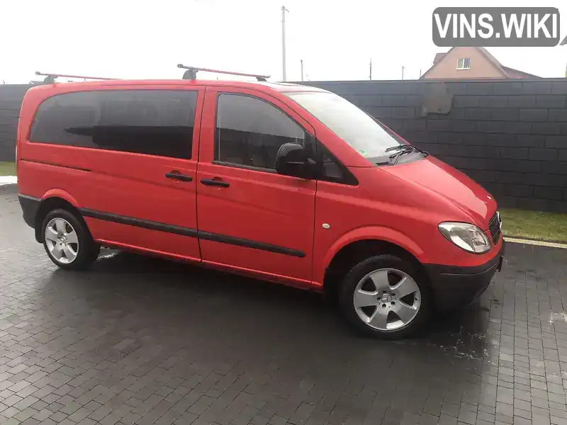 Мінівен Mercedes-Benz Vito 2008 2.15 л. Ручна / Механіка обл. Волинська, Луцьк - Фото 1/20