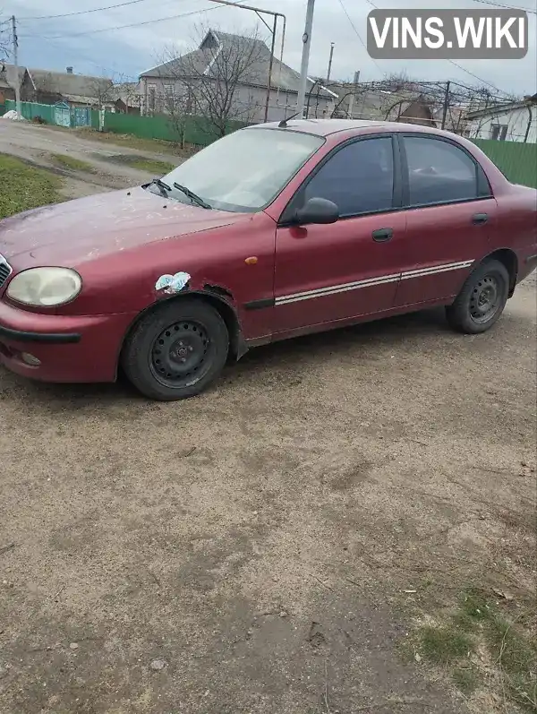 Седан Daewoo Lanos 2002 1.5 л. обл. Миколаївська, Первомайськ - Фото 1/7