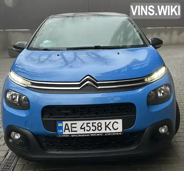 Хетчбек Citroen C3 2018 1.2 л. Ручна / Механіка обл. Дніпропетровська, Дніпро (Дніпропетровськ) - Фото 1/8