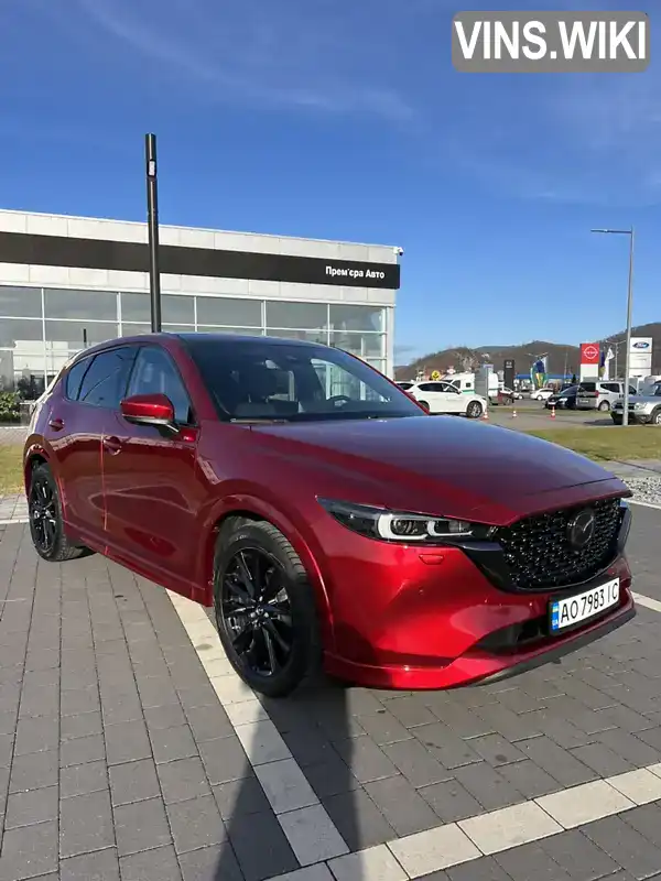 Позашляховик / Кросовер Mazda CX-5 2022 2.49 л. Автомат обл. Закарпатська, Ужгород - Фото 1/21