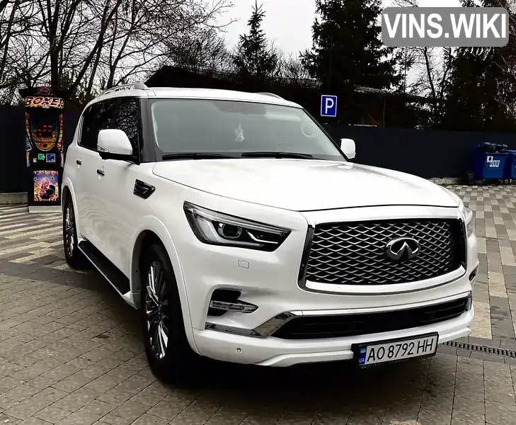 Позашляховик / Кросовер Infiniti QX80 2021 5.55 л. Автомат обл. Закарпатська, Ужгород - Фото 1/20