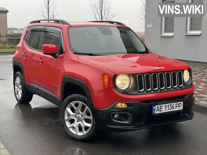 Внедорожник / Кроссовер Jeep Renegade 2017 2.4 л. Автомат обл. Днепропетровская, Павлоград - Фото 1/21