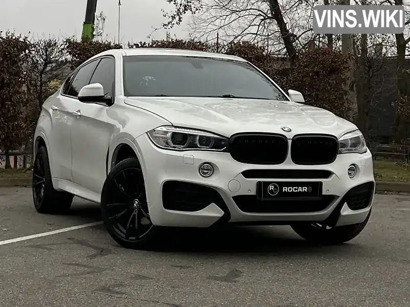 Позашляховик / Кросовер BMW X6 2016 2.98 л. Автомат обл. Київська, Київ - Фото 1/21