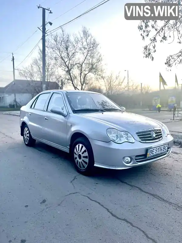 Седан Geely CK-2 2012 1.5 л. Ручна / Механіка обл. Миколаївська, Миколаїв - Фото 1/19