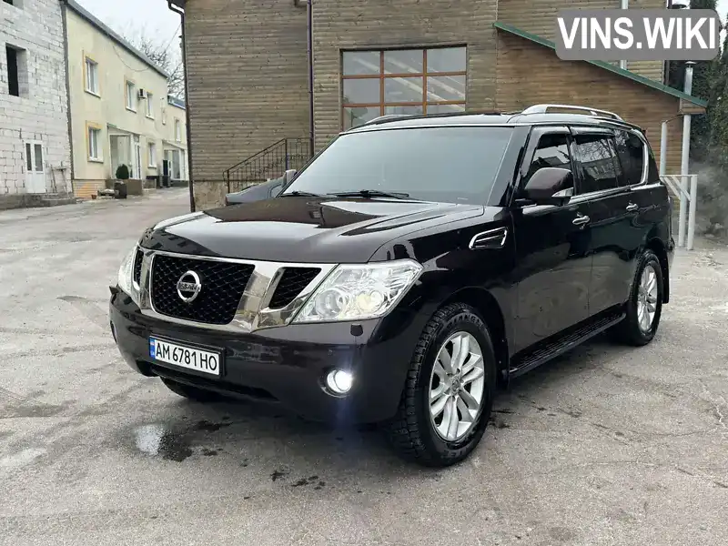 Позашляховик / Кросовер Nissan Patrol 2011 5.55 л. Автомат обл. Житомирська, Житомир - Фото 1/12