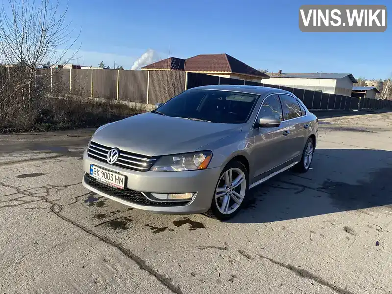 Седан Volkswagen Passat 2012 1.97 л. Автомат обл. Рівненська, Сарни - Фото 1/21