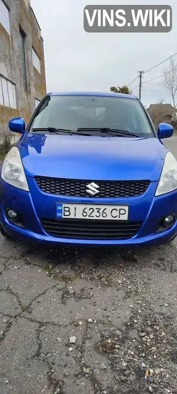 Хетчбек Suzuki Swift 2011 1.24 л. Ручна / Механіка обл. Полтавська, Лохвиця - Фото 1/11