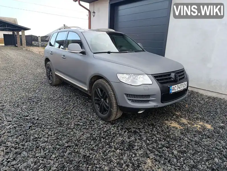 Позашляховик / Кросовер Volkswagen Touareg 2007 3 л. Автомат обл. Волинська, Ковель - Фото 1/18