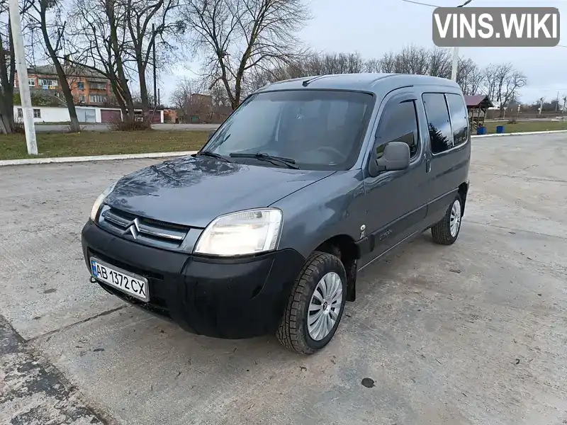 Мінівен Citroen Berlingo 2009 1.6 л. Ручна / Механіка обл. Вінницька, Жмеринка - Фото 1/21