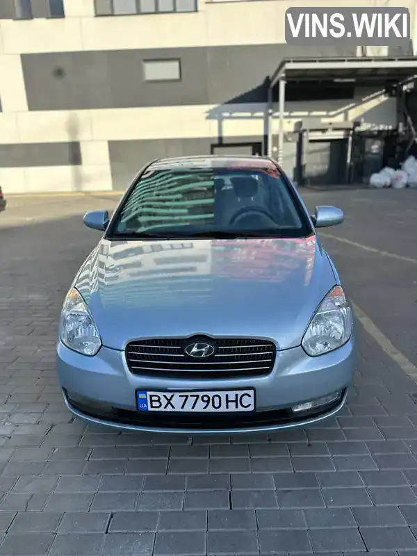 Седан Hyundai Accent 2008 1.49 л. Ручна / Механіка обл. Хмельницька, Славута - Фото 1/21