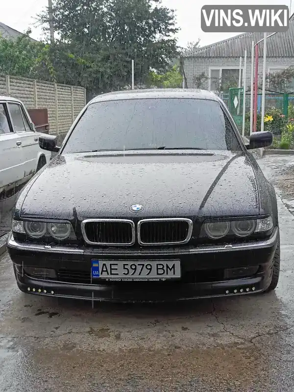 Седан BMW 7 Series 2001 3.43 л. Автомат обл. Дніпропетровська, Солоне - Фото 1/18