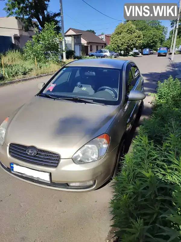 Седан Hyundai Accent 2008 1.5 л. Ручна / Механіка обл. Одеська, Одеса - Фото 1/11