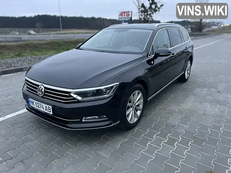 Універсал Volkswagen Passat 2014 1.97 л. Автомат обл. Рівненська, Дубно - Фото 1/21