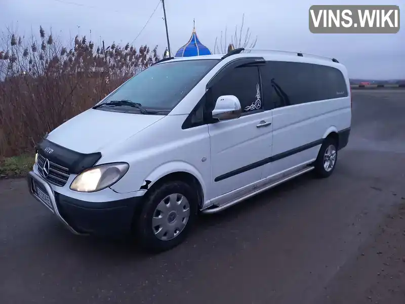 Мінівен Mercedes-Benz Vito 2006 2.2 л. Ручна / Механіка обл. Тернопільська, Чортків - Фото 1/21