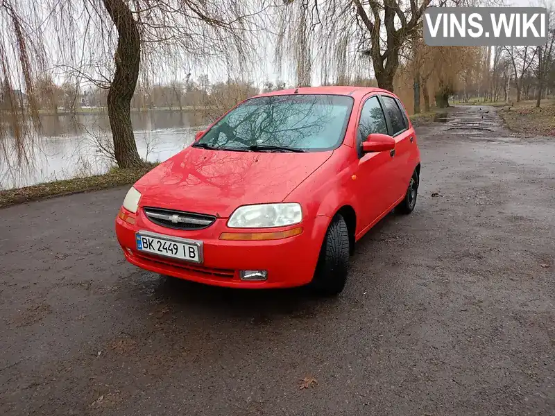 Хетчбек Chevrolet Aveo 2005 1.5 л. Ручна / Механіка обл. Рівненська, Рівне - Фото 1/9