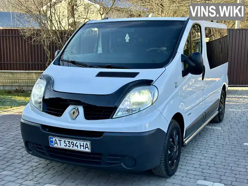 Мінівен Renault Trafic 2009 2 л. Ручна / Механіка обл. Івано-Франківська, Косів - Фото 1/21