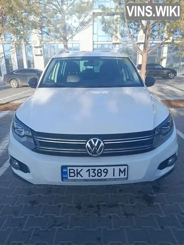 Позашляховик / Кросовер Volkswagen Tiguan 2016 1.98 л. Автомат обл. Рівненська, Рівне - Фото 1/21