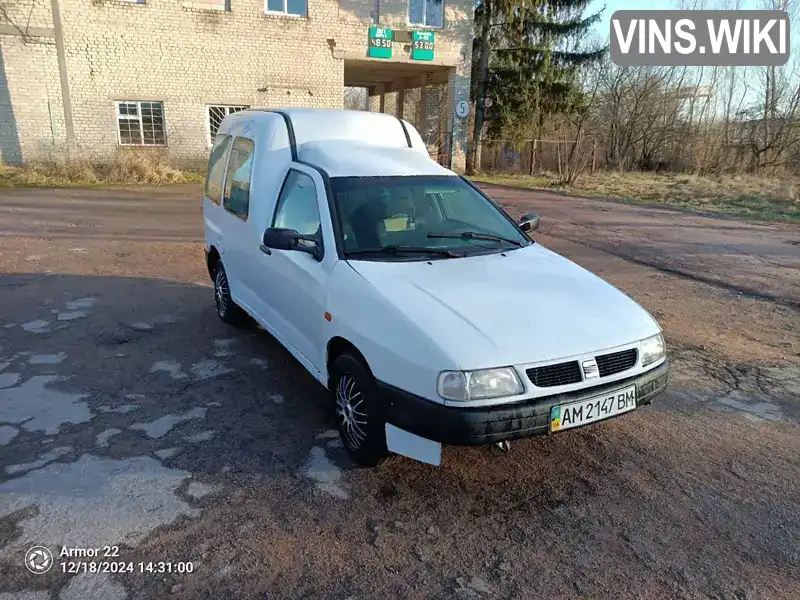 Мінівен SEAT Inca 2000 1.85 л. Ручна / Механіка обл. Житомирська, Житомир - Фото 1/9