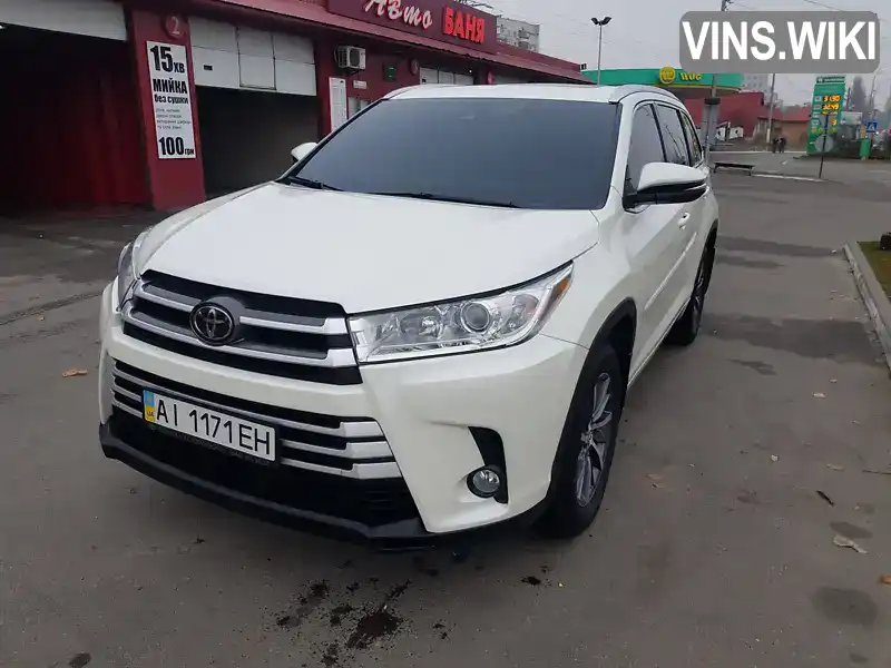 Позашляховик / Кросовер Toyota Highlander 2017 3.46 л. Автомат обл. Київська, Київ - Фото 1/16