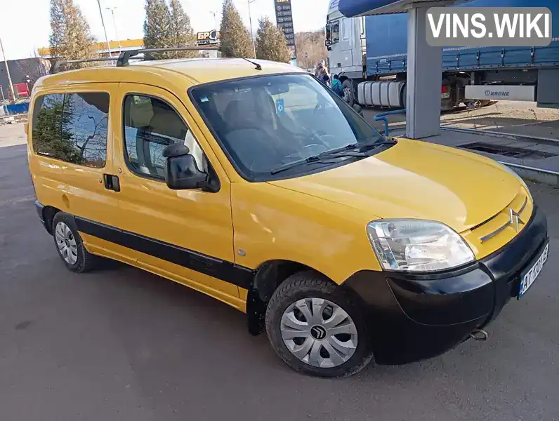 Минивэн Citroen Berlingo 2003 1.9 л. Ручная / Механика обл. Ивано-Франковская, Калуш - Фото 1/21