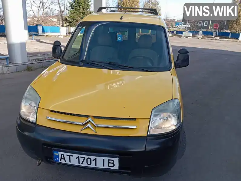 VF7GBWJYB94000345 Citroen Berlingo 2003 Мінівен 1.9 л. Фото 2