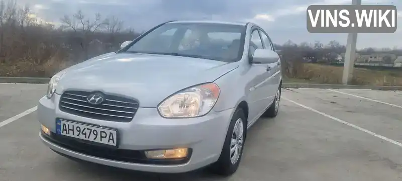 Седан Hyundai Accent 2007 1.4 л. Автомат обл. Дніпропетровська, Синельникове - Фото 1/21