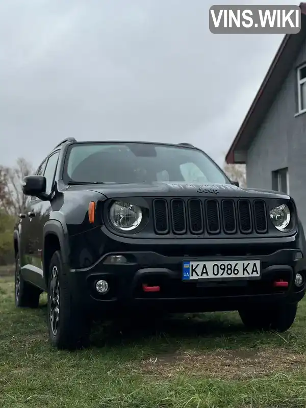 Позашляховик / Кросовер Jeep Renegade 2016 2.36 л. Автомат обл. Київська, Бориспіль - Фото 1/15