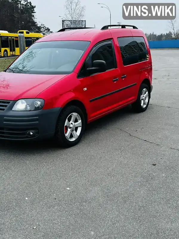 Мінівен Volkswagen Caddy 2008 1.98 л. Ручна / Механіка обл. Київська, Київ - Фото 1/21