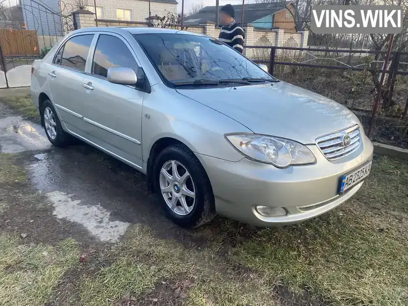 Седан BYD F3 2007 1.58 л. Ручна / Механіка обл. Вінницька, Жмеринка - Фото 1/21