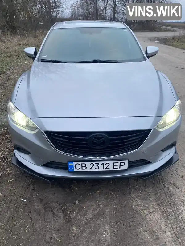 Седан Mazda 6 2015 2.49 л. Автомат обл. Чернігівська, Прилуки - Фото 1/15