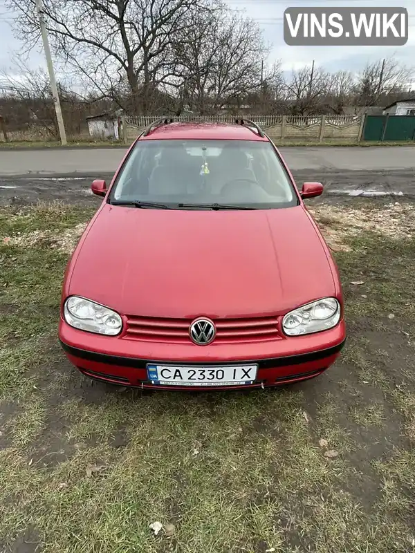 Універсал Volkswagen Golf 2002 1.9 л. Автомат обл. Черкаська, Городище - Фото 1/17