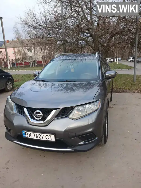 Позашляховик / Кросовер Nissan Rogue 2014 2.5 л. Варіатор обл. Вінницька, Ладижин - Фото 1/13