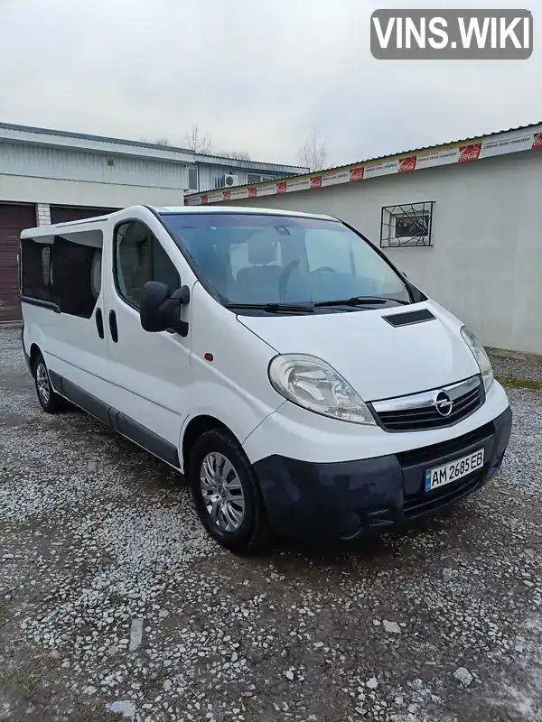 Мінівен Opel Vivaro 2006 2 л. Ручна / Механіка обл. Житомирська, Житомир - Фото 1/21