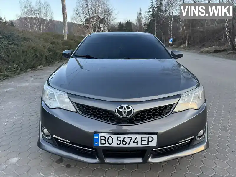 Седан Toyota Camry 2013 2.5 л. Автомат обл. Тернопільська, Тернопіль - Фото 1/21