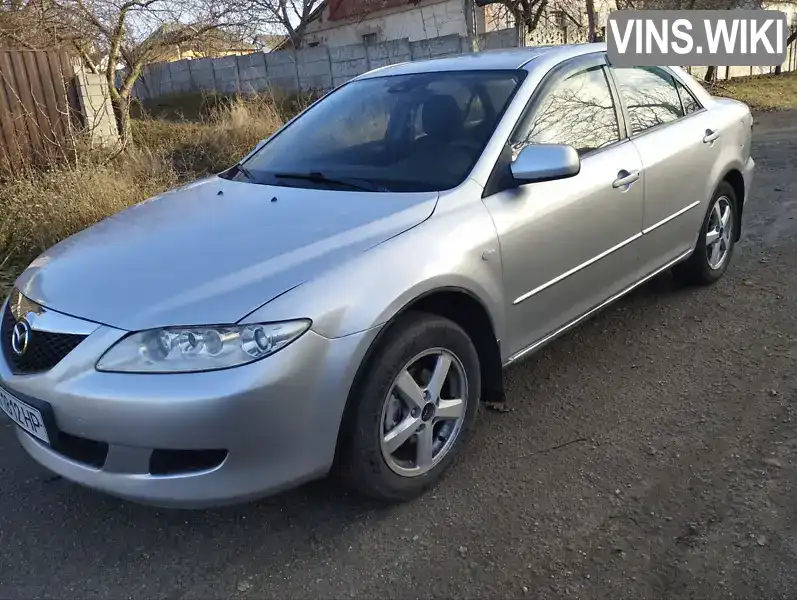 Седан Mazda 6 2003 2 л. Ручна / Механіка обл. Житомирська, Народичі - Фото 1/15