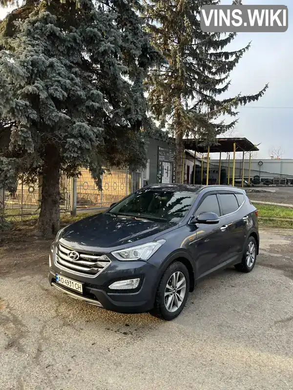 Позашляховик / Кросовер Hyundai Santa FE 2015 2.2 л. Автомат обл. Чернівецька, Чернівці - Фото 1/21