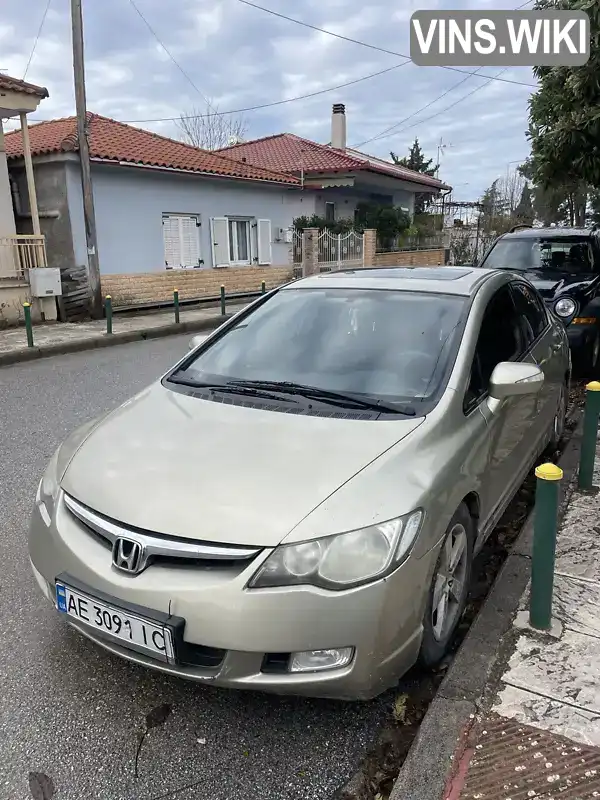 Седан Honda Civic 2008 1.8 л. Автомат обл. Закарпатська, Мукачево - Фото 1/5