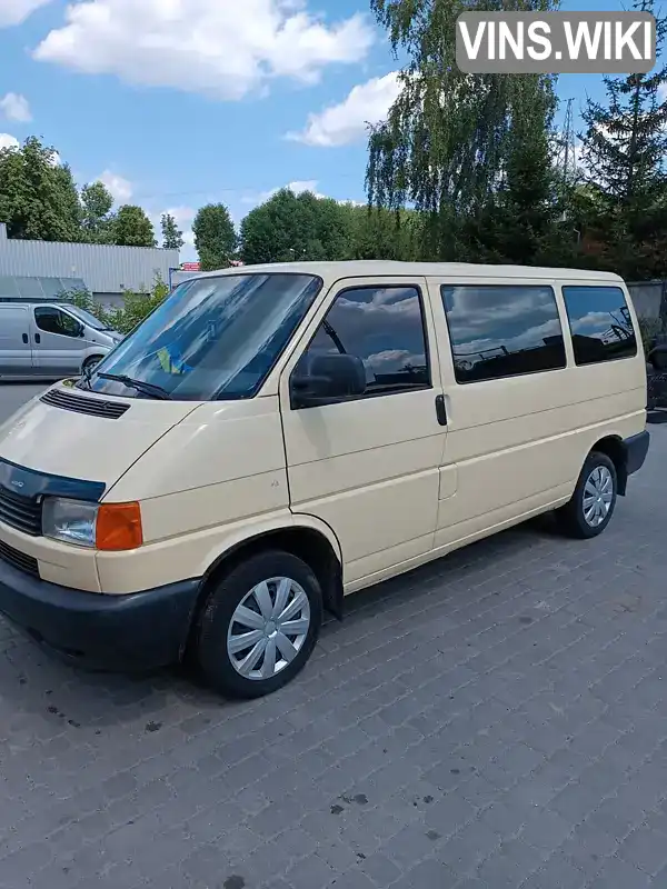 Мінівен Volkswagen Transporter 2000 1.9 л. Ручна / Механіка обл. Хмельницька, Хмельницький - Фото 1/19