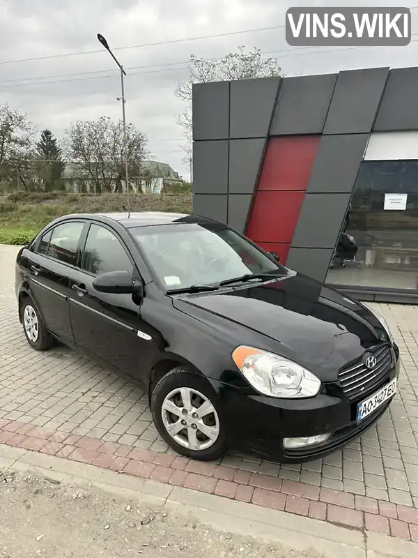 Седан Hyundai Accent 2008 1.4 л. обл. Закарпатська, location.city.bedevlia - Фото 1/21