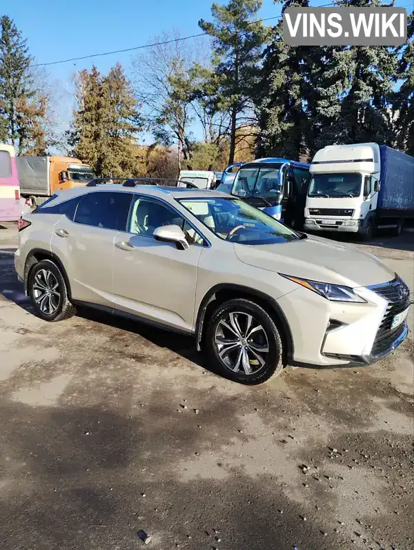 Позашляховик / Кросовер Lexus RX 2017 3.46 л. Автомат обл. Рівненська, Рівне - Фото 1/21