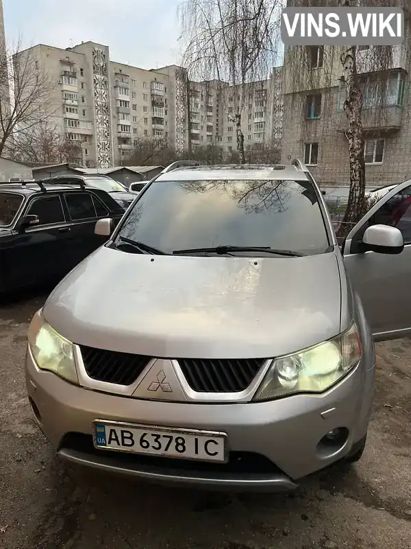 Позашляховик / Кросовер Mitsubishi Outlander 2007 2.2 л. Ручна / Механіка обл. Вінницька, Вінниця - Фото 1/8