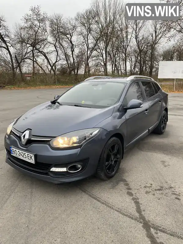 Універсал Renault Megane 2015 1.5 л. Ручна / Механіка обл. Тернопільська, Тернопіль - Фото 1/21