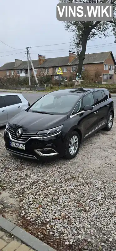 Мінівен Renault Espace 2016 1.6 л. Автомат обл. Вінницька, Вінниця - Фото 1/21