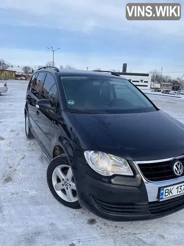 Мінівен Volkswagen Touran 2007 1.9 л. Ручна / Механіка обл. Рівненська, Вараш (Кузнецовськ) - Фото 1/15