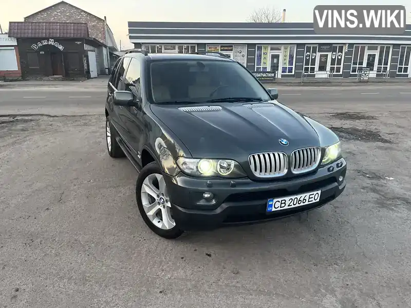 Позашляховик / Кросовер BMW X5 2005 3 л. Автомат обл. Чернігівська, Бахмач - Фото 1/21